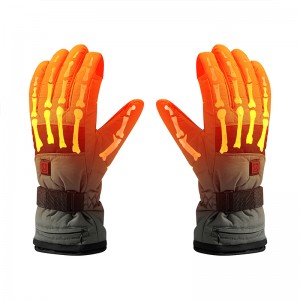 Kina grossistleverantör uppvärmda vinterhandskar med temperaturregulator