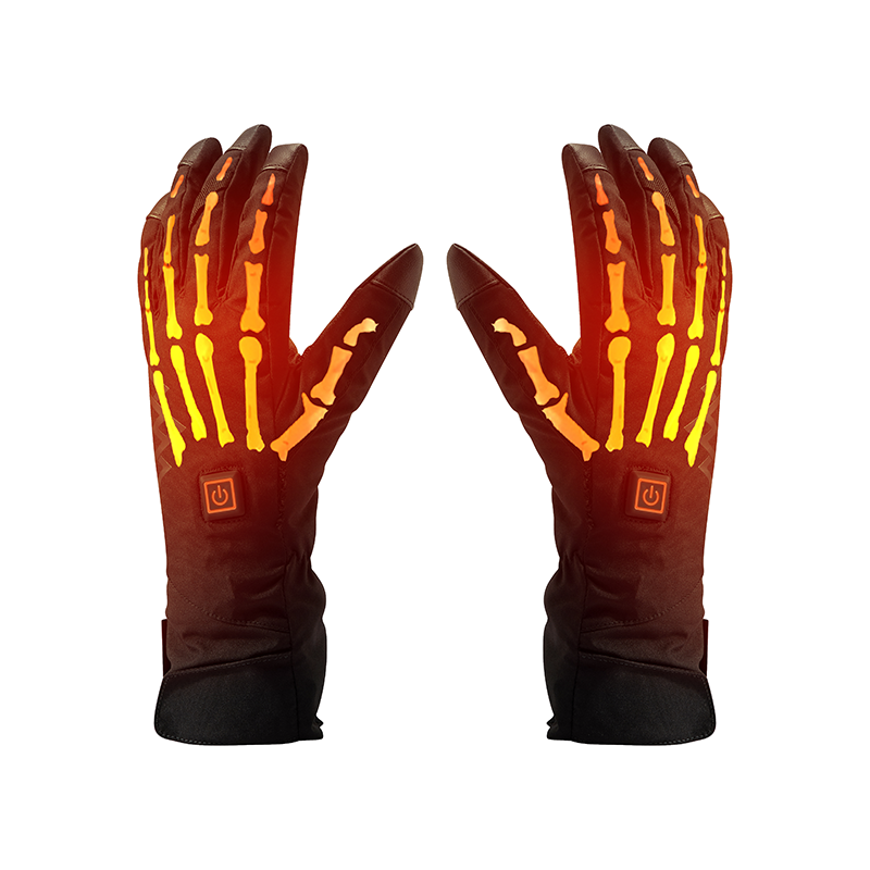 Nytt trending unisex elektriska batteri uppvärmda handskar, uppladdningsbara värmehandskar