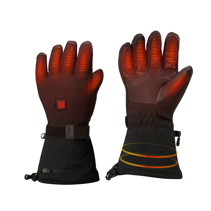 Partihandel Batteri Uppvärmda handskar för vinter utomhus sport